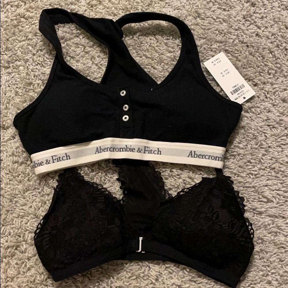 Black A&F bra bundle